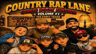 Country Rap Lane Comic Book Edition Vol#1 The Early Years Hosted By TripleT EP#1