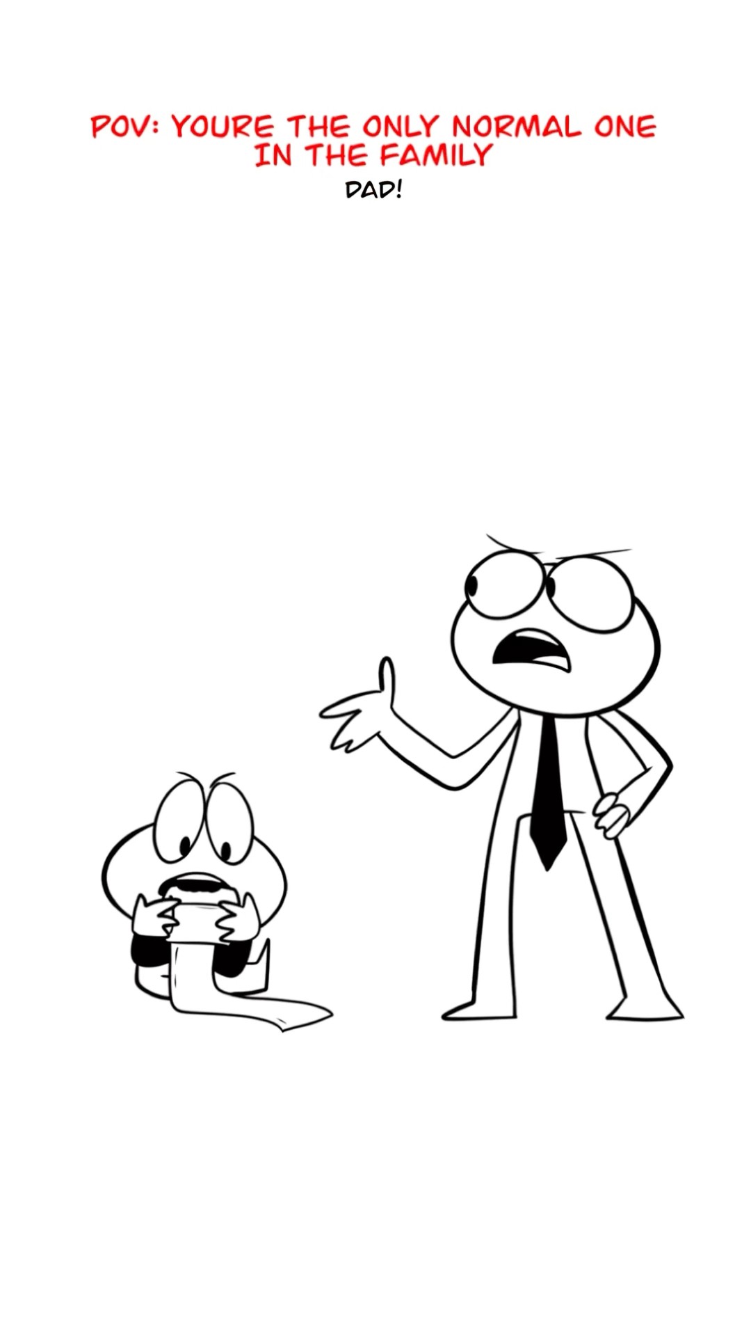 Eating Toilet Paper?? ? (Animation Meme) #shorts