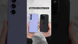 Samsung Galaxy A54 vs iPhone 14 Pro Camera Comparison