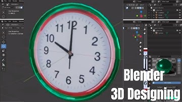 "Easy Blender Wall Clock Making Tutorial for Beginners"