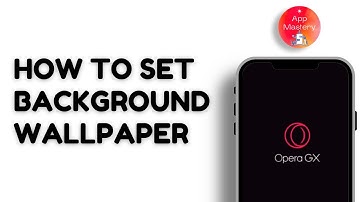 Set Opera GX Background Wallpaper On Android Phone | Add Wallpaper On GX Browser