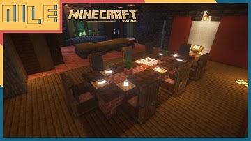Minecraft Dining Room Table Tutorial in Seconds