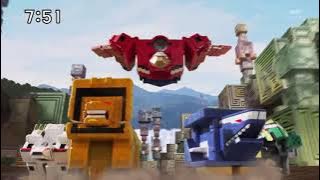 Zyuohger Mecha Animal cube First Appearance and Fight