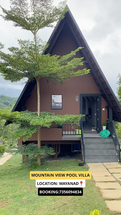 Mountain View Pool Villa - Wayanad - Kerala - #travel #explore #staycation