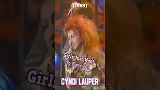 Download Lagu Cyndi Lauper - Girls Just Want To Have Fun - #shorts  Back to the 80s MP3