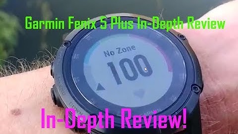 Garmin Fenix 5 Plus In-Depth Review  with color navigation running cycling!
