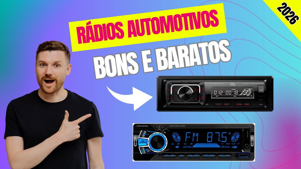 [SOM RÁDIO AUTOMOTIVO 2026] Os Melhores RÁDIOS AUTOMOTIVOS BONS E ...