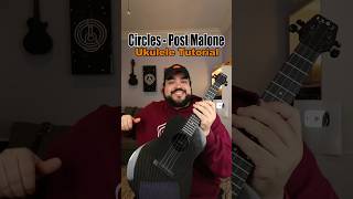 How to play ‘Circles’ by Post Malone (Ukulele Tutorial) #shorts Resimi