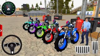 Bike Stunts Real Tricks Simulator - Motor Bike Impossible Track Racing 3D - Android / IOS Gameplay screenshot 3