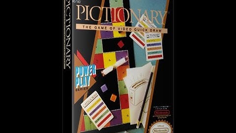 Longplay: Pictionary: The Game of Video Quick Draw - NES - Nintendo - 242/714