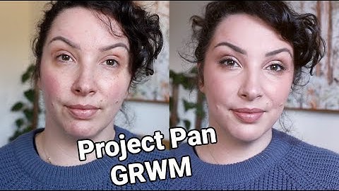 GRWM using Project Pan products