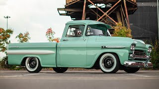 Custom Home Built 1959 Chevrolet Apache 31 Fleetside 350 Pickup Truck by Hand Built Cars 3,404 views 2 months ago 19 minutes