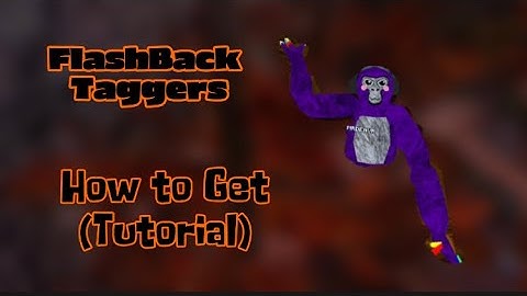 How To Get Flashback Taggers!