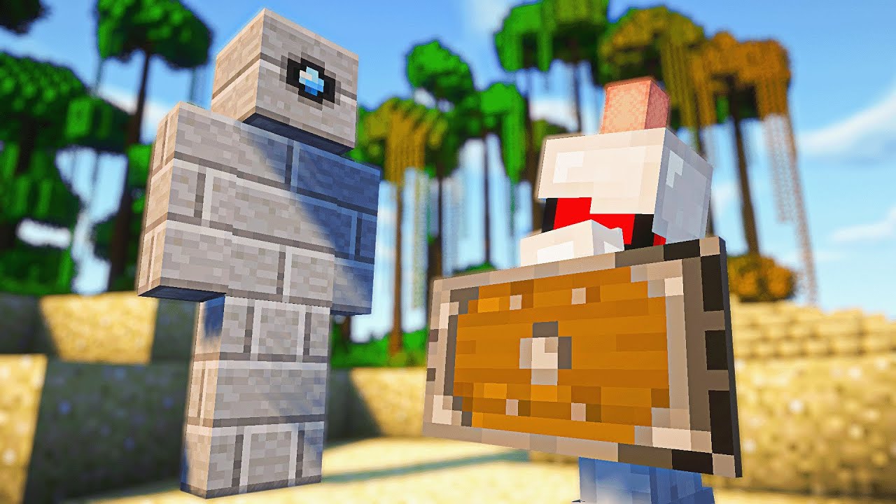 Defeating The Battle Tower Golem in RLCraft!