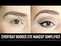 Eye Makeup for Hooded Eyes - How to apply eyeshadow, liner, brows