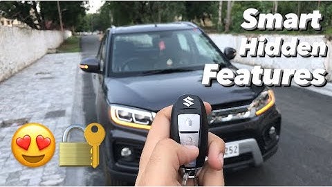 Brezza Smart Key Hidden Features | Part 2 😍🔐