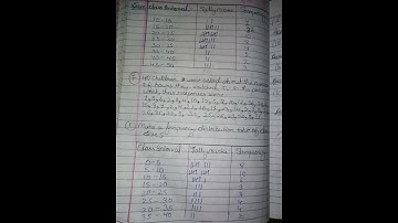 Class-9th Maths Chapter-16,Data handling and analysis , Exercise 16.1 solution
