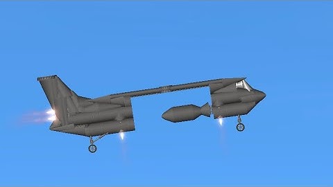 Bomber Aircraft SFS #spaceflightsimulator #sfs #mobilegames