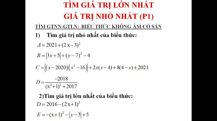 Bài toán về giá trị nhỏ nhất hình học 7 năm 2024