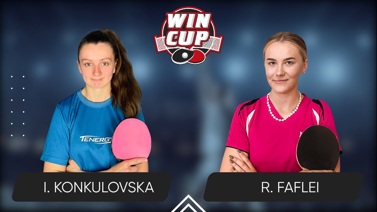 1530 Iryna Konkulovska - Romaniia Faflei West 3 WIN CUP 02.11.2023 TABLE TENNIS WINCUP