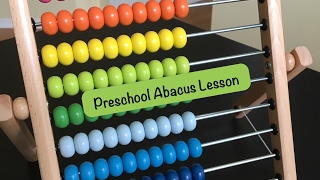 Preschool Abacus Lesson