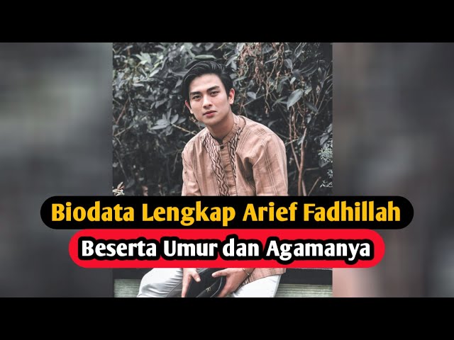 Biodata Arief Fadhillah Pemain Aku Titipkan Cinta ANTV class=