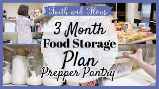 Preparing for a 3 Month Food Supply | Prepper Pantry 2021 | Building an Extended Pantry