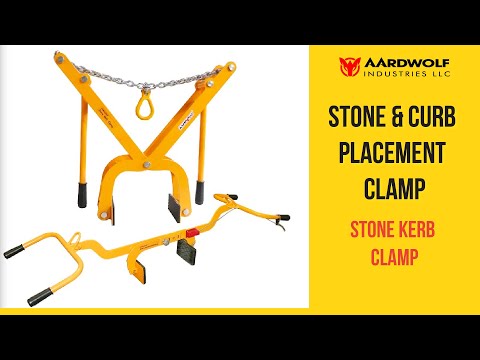 Stone & Curb Placement Clamp | Stone Kerb Clamp | Aardwolf