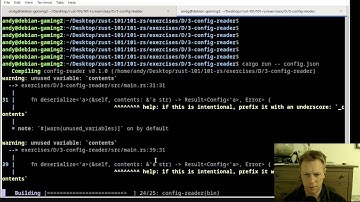 Rust 101 – 33: Exercises for module D (q3)
