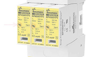 Cooper Bussmann  SPD Applications in PV Wiring Systems