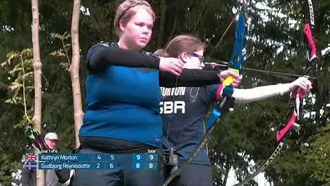 Gubjrg Reynisdttir vs Kathryn Morton Bronze medal ...