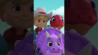 😅 Dinosaur Trap Gone Wrong! | Dino Ranch | Cartoons For Kids