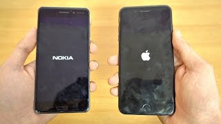 NOKIA 6 vs iPhone 7 Plus - Speed Test! (4K)