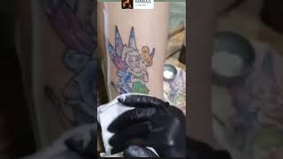 Tinkerbell & Periwinkle Tattoo❤️ please subscribe 🙏 Godbless ❤️