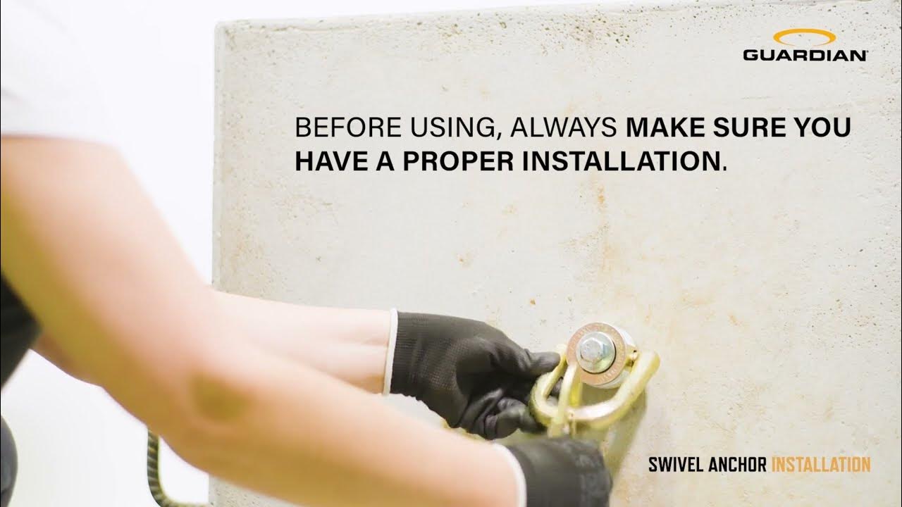 Swivel Anchor Installation Tutorial YouTube