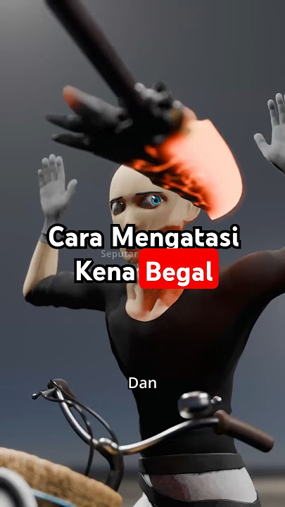 Cara mengatasi begal #seputarnguawur  #animasiindonesia