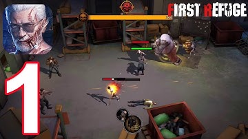 First Refuge: Z - Gameplay Walkthrough Part 1 - Tutorial (iOS, Android)