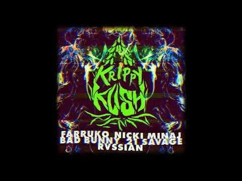 Farruko, Nicki Minaj & Bad Bunny - Krippy Kush (Remix) - Lyrics