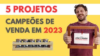 FÁCIL DE FAZER E VENDE MUITO! 5 PROJETOS PRA GANHAR DINHEIRO COM MARCENARIA EM 2023