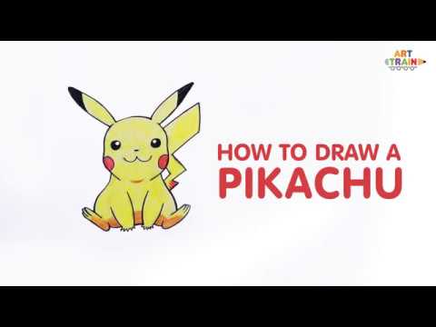 How To Draw a Pikachu - YouTube