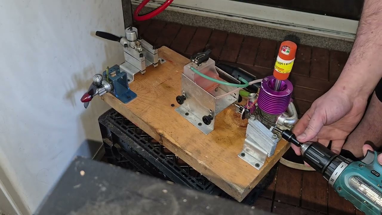 Первый запуск HPI S25 после разборки на запчасти!