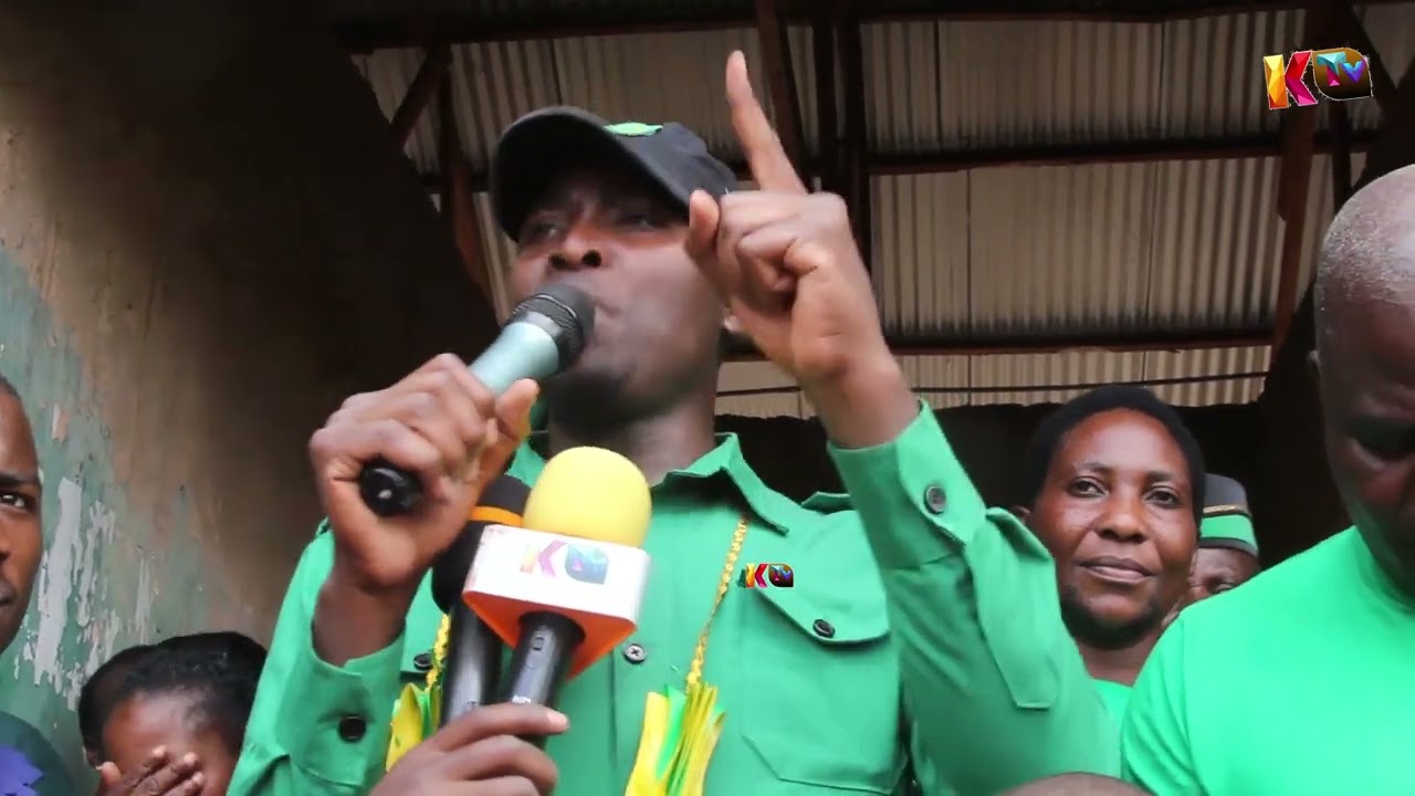 MANENO YA KWANZA YA KATIBU MWENEZI MKOA WA SONGWE BAADA YA KUPOKELEWA.