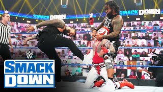 Rey \& Dominik Mysterio vs. The Usos – SmackDown Tag Team Title Match: SmackDown, June 4, 2021