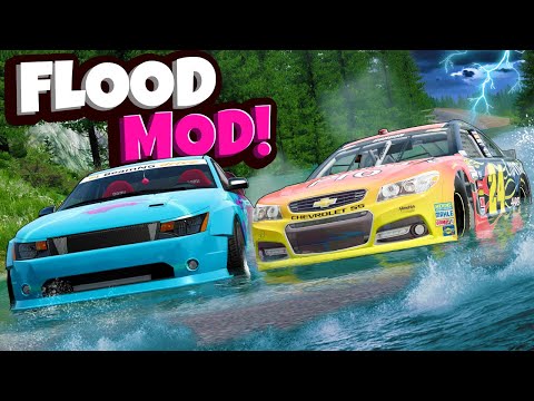 Flood Mod But Every Time I Crash The Flood Rises in BeamNG Drive!