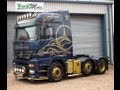 Mercedes actros v8 630bhp with truckmax exhaust system