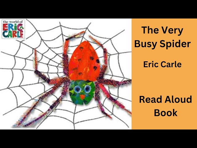 Er25 The Very Busy Spider 音声絵本 The Very Busy Spider by Eric Carle | Read Aloud Book | Animated