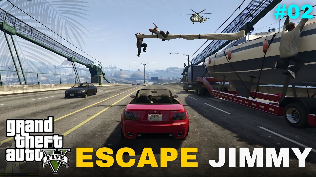 ESCAPE JIMMY GTA 5 GAMEPLAY 02 YouTube 