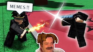 ROBLOX Heroes Battlegrounds FUNNY MOMENTS (MEMES) 1