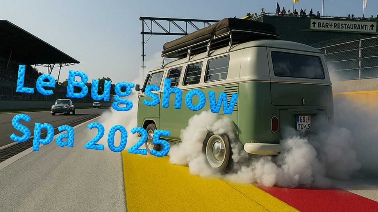 Le Bug show in Spa 2025 Belgien Vw Käfer t1 t2 t3 bulli karman porsche ...
