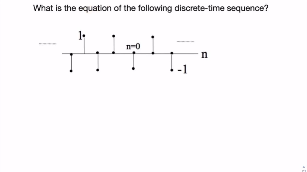 Example ztransform of oscillating sequence YouTube